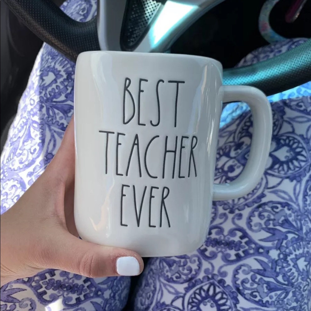 Best Teacher Ever Rae Dunn Mug
